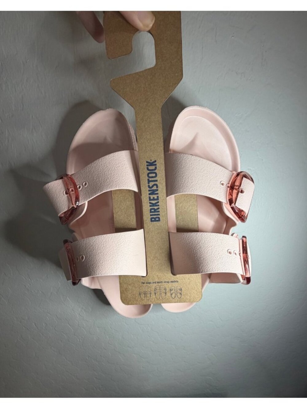 Birkenstock Pink Double Strap Sandals Women's
